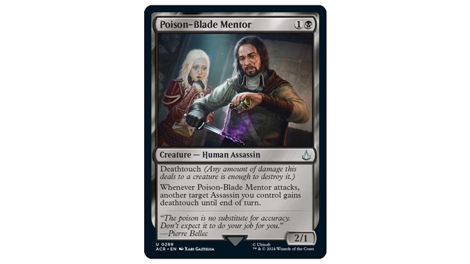 0008 Poison Blade Mentor Starterkit