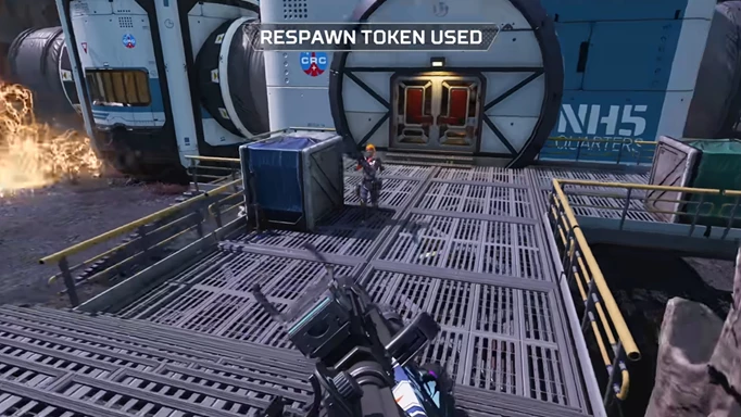 Using a Respawn Token to rejoin a game in Apex Legends