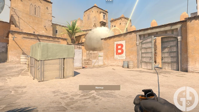 Cs2 Dust 2 B Window Smoke