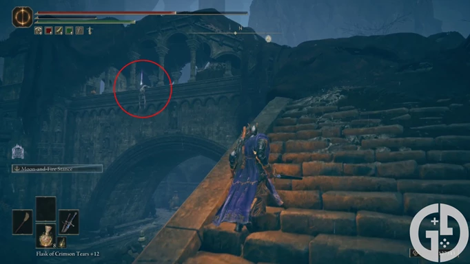 Image of the bridge item in Temple Town Ruins in Elden Ring Shadow of the Erdtree