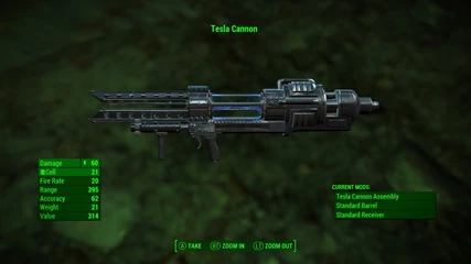 Fallout 4 Tesla Cannon