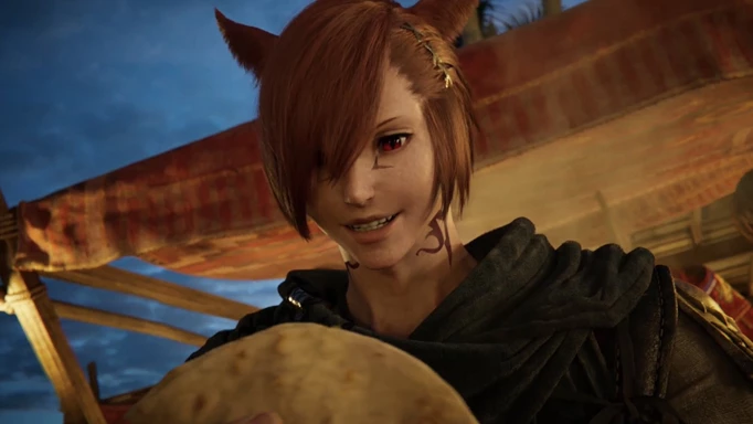 Graha Tia in the Final Fantasy XIV Dawntrail trailer