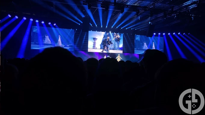 Image of Keiko and Amanda Achen performing at the piano concert at Final Fantasy Fan Festival London 2023