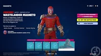 Fortnite Magneto Skin