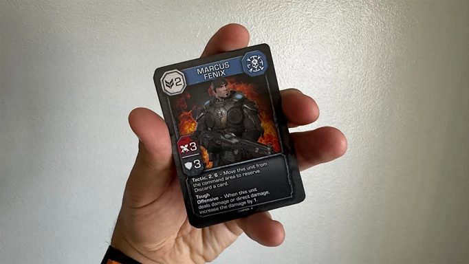 Gears of War Card Game Marcus Fenix