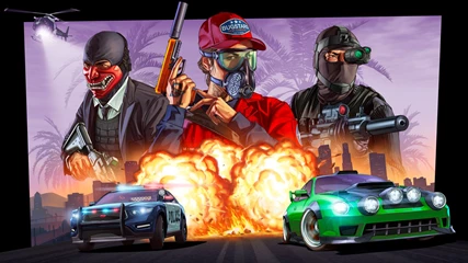 GTA Online Key Art