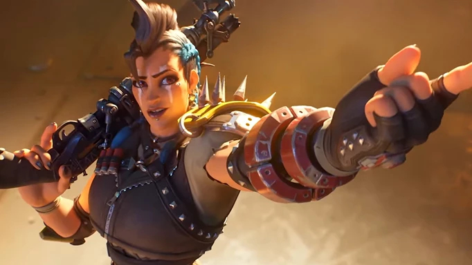 Junker Queen taunting in Overwatch 2