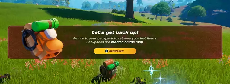 Do backpacks despawn in LEGO Fortnite?