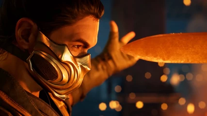 Mortal Kombat 1 Scorpion Being Stabbed