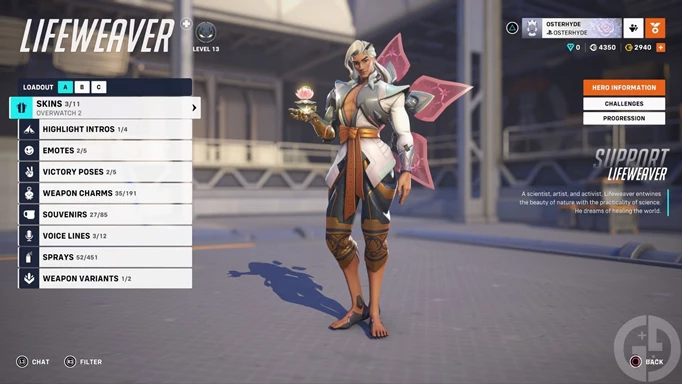 Lifeweaver in Overwatch 2