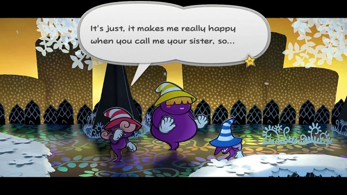 Vivian and her sisters in Paper Mario TTYD.