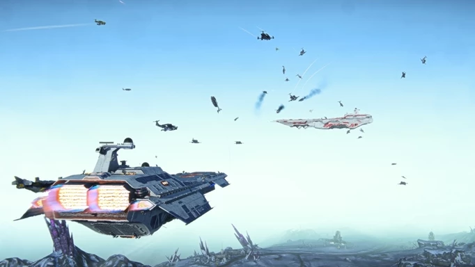 a ship in Planetside 2