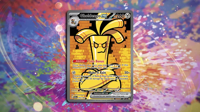 Gholdengo ex card