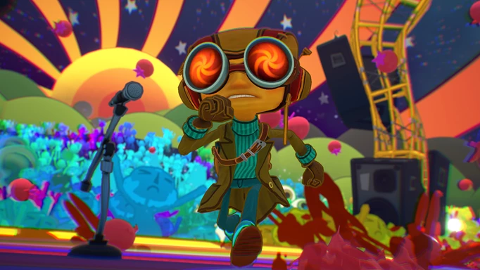 The protagonist of Psychonauts 2.