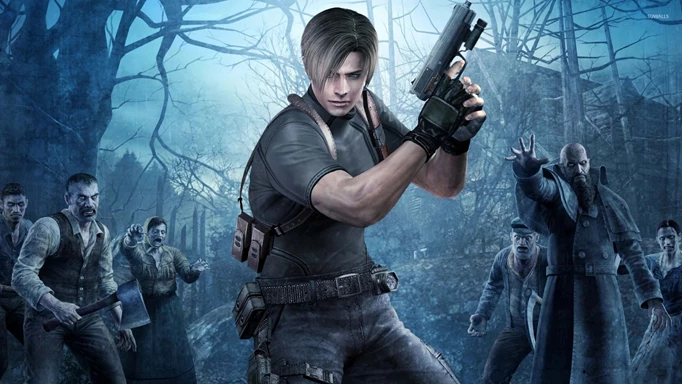 Leon in Resident Evil 4