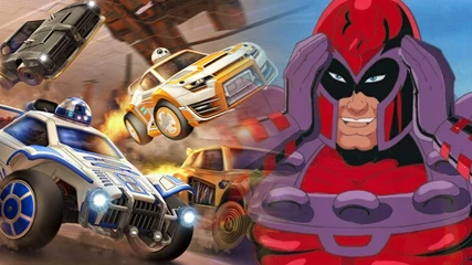 Rocket League X Men Crossover