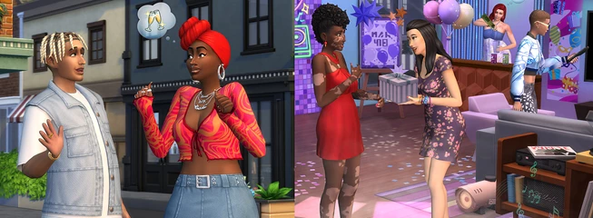 Sims 4 Party Essentials Urban Homage Kits