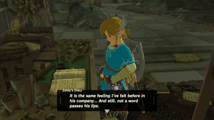 Talking Link in the Zelda games