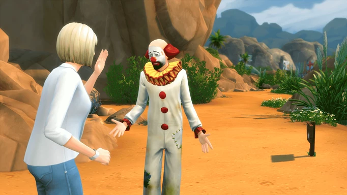 The Sims 4 Tragic Clown