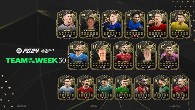 EA FC 24 TOTW 30